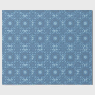 Blue Namnteckning Goth Mönster Presentpapper