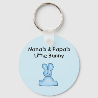 Blue Nanas och Pappa Little Bunny Nyckelring