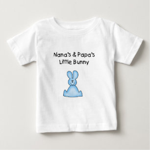 Blue Nanas och Pappa Little Bunny Tee Shirt