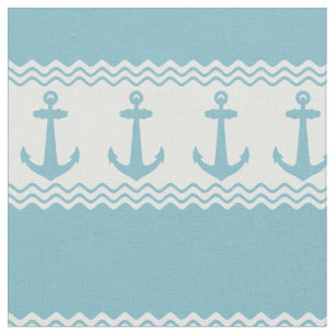 Blue Nautical Anchor Coastal Rand Tyg