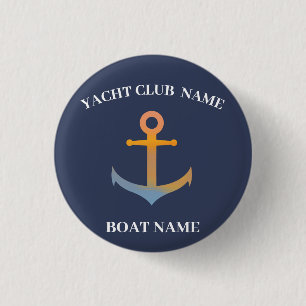 Blue Nautical Anchor yacht klubb boat-marina welco Knapp