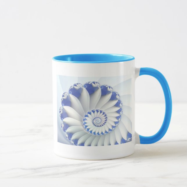 Blue Nautilus Mugg (Höger)
