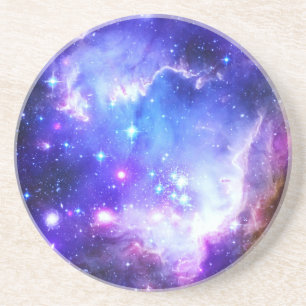 Blue Nebula Underlägg Sandsten