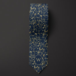 Blue Neural Network Mönster Slips