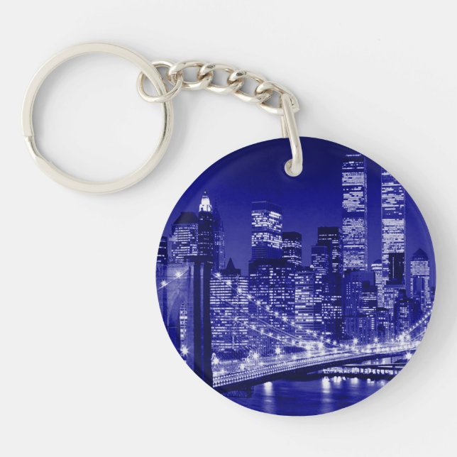 Blue New York City Night (Framsidan)