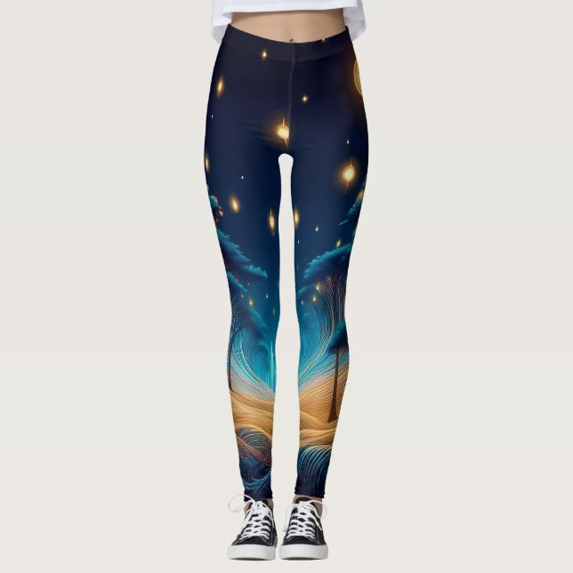 Blue Nght Leggings (Framsida)