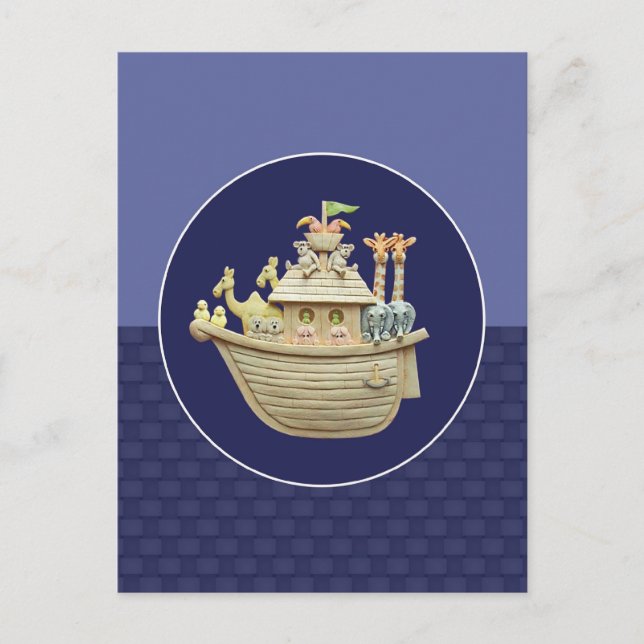 Blue Noahs Ark Vykort (Framsida)