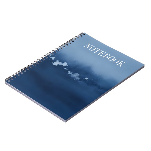 Blue Notebook Anteckningsbok (Vänstra Sidan)