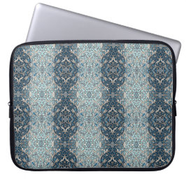 Blue Nouveau Laptop Fodral