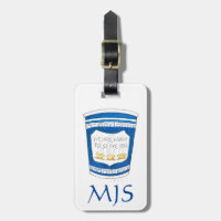 Blue NYC Grek Middag Deli Coffee Kopp Monogram