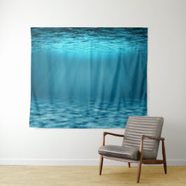Blue Ocean Underwater Scene