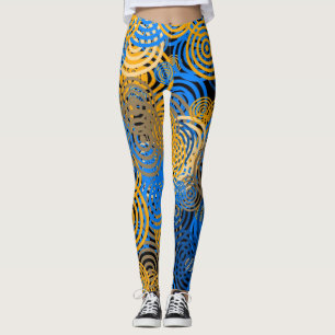 BLUE och GULT - Baljväxter Leggings