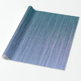 BLUE OCH LAVENDER MISSERADE STRIPED GIFT WRAPPING PRESENTPAPPER