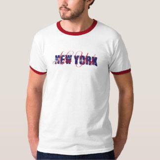 Blue och Red New York T-shirt