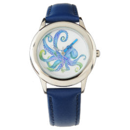 "Blue Octopus" Kid's Watch Armbandsur