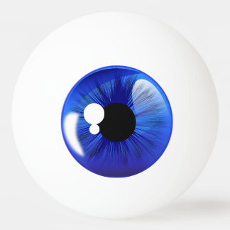 Blue Öga Boll Iris Funny Novelty Ping Pong Boll