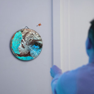 Blue Öga Dart Board Darttavla