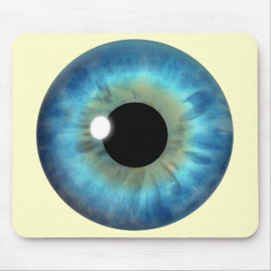 Blue Öga Iris Anpassningsbar Coola Mousepad Mousem Musmatta