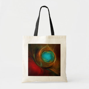 Blue Öga Modern Abstrakt Fine Art Coola Mönster #1 Tygkasse