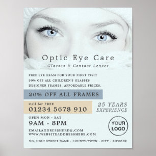Blue Öga, Optician, Technical Practitioner Poster