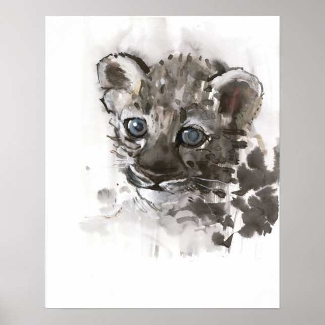 Blue Öga Poster (Framsidan)