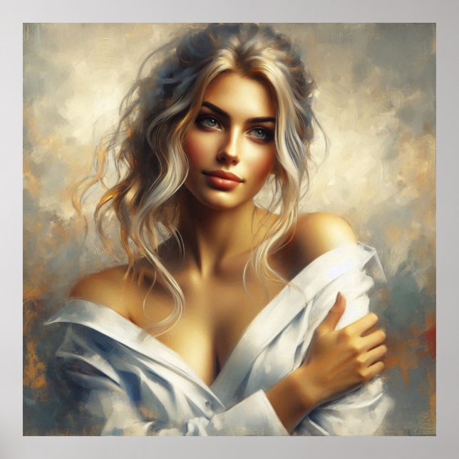 Blue Öga Poster (Framsidan)