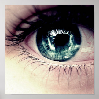 Blue Öga Poster
