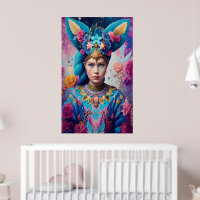 Blue öga princess