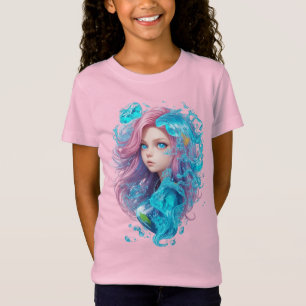 Blue öga t shirt