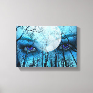 Blue-Öga   Zazzle_Growshop Canvastryck