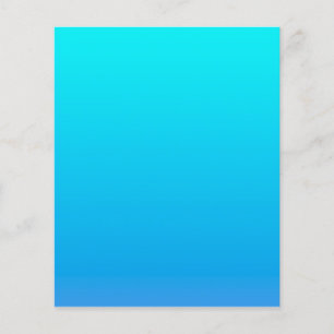 Blue Ombre Background Flygblad