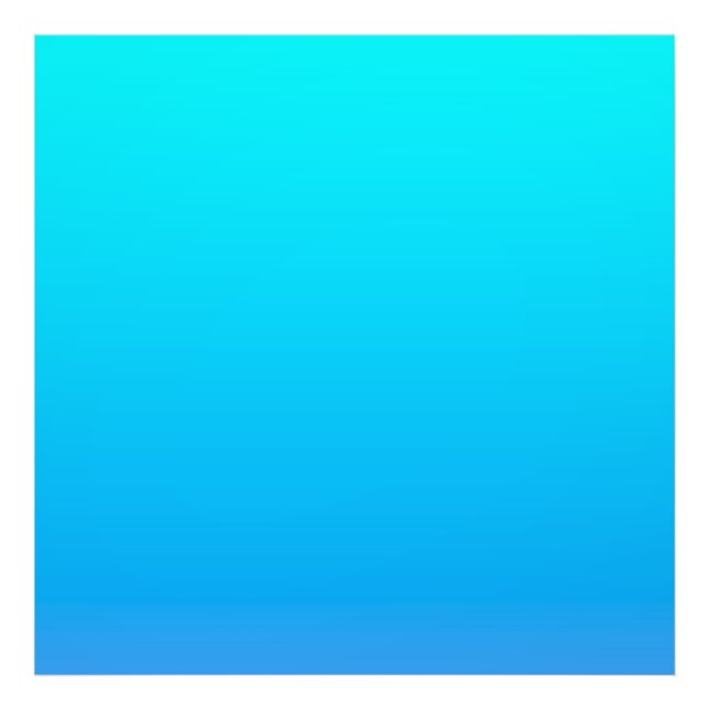 Blue Ombre Background Fototryck (Framsidan)