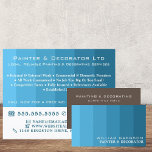 Blue Ombre Rand, Painter & Decorator Reklamblad<br><div class="desc">Blue Ombre Rand,  Painter & Decorator Advertising Flyer från Affärskortet Store.</div>