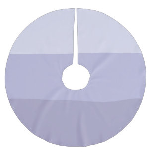 Blue Ombre Stripe Julgransmatta Borstad Polyester