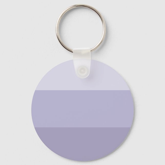 Blue Ombre Stripe Nyckelring (Framsida)