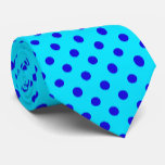 Blue On Cyan Polka Dots Pattern Design Slips<br><div class="desc">CYAN Color Background With Blue Polka Dots Seamless Repeat Pattern Design</div>