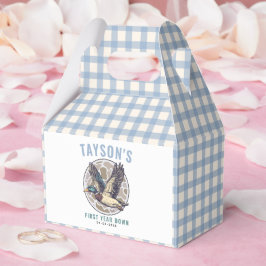 Blue One Lucky Duck 1st Birthday Party Cute Rubber Presentaskar