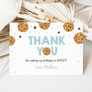 Blue One Sweet Cookie Birthday Tack