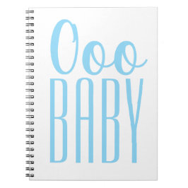 Blue Oo BABY: Baby Shower Gift-pris Anteckningsbok