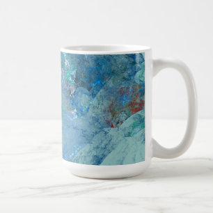 Blue Opal Abstrakt fodral för RAZR Kaffemugg