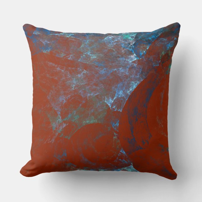 Blue Opal Abstrakt fodral för RAZR Kudde (Framsida)