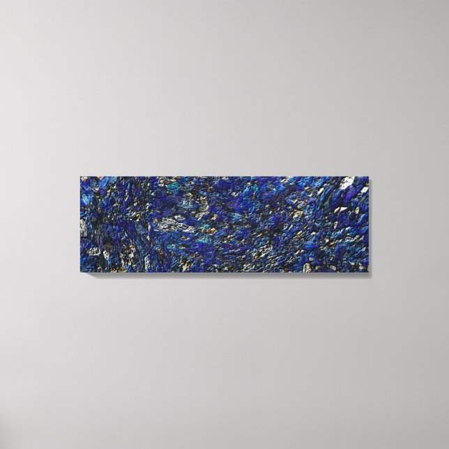 Blue Opal Canvastryck (Framsida)