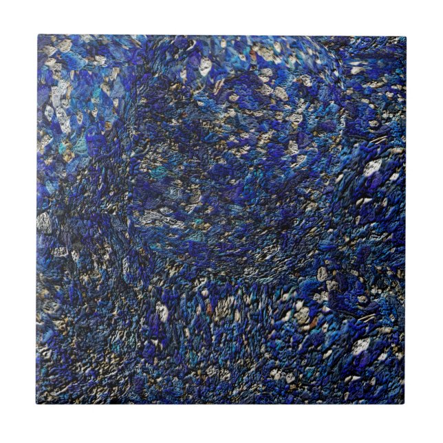 Blue Opal Kakelplatta (Framsidan)