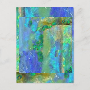 Blue Opal oktober Birthstone by Sharles Vykort