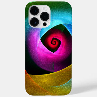 Blue Orange Rosa Modern Abstrakt Art Mönster #24