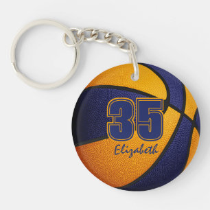 Blue orange Team färg-pojkar basketboll