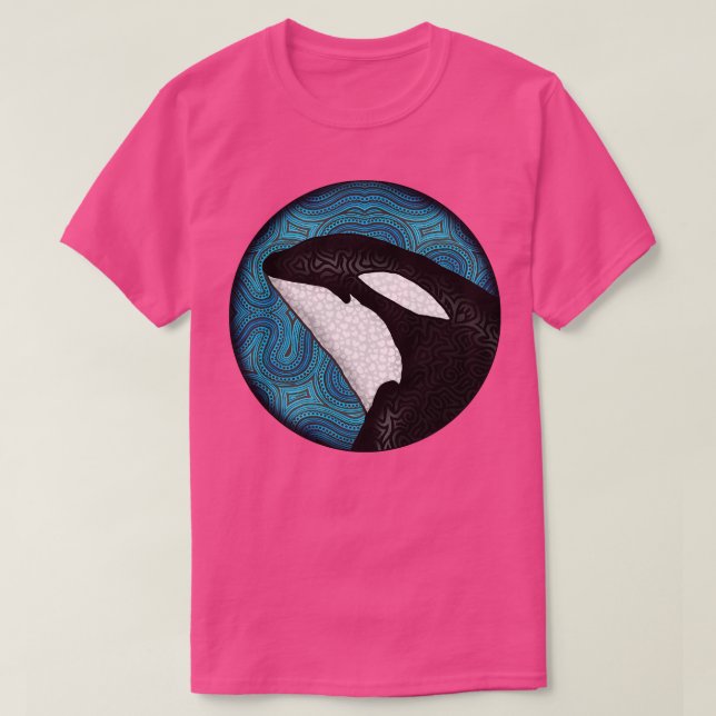 Blue Orca TShirt T Shirt (Design framsida)