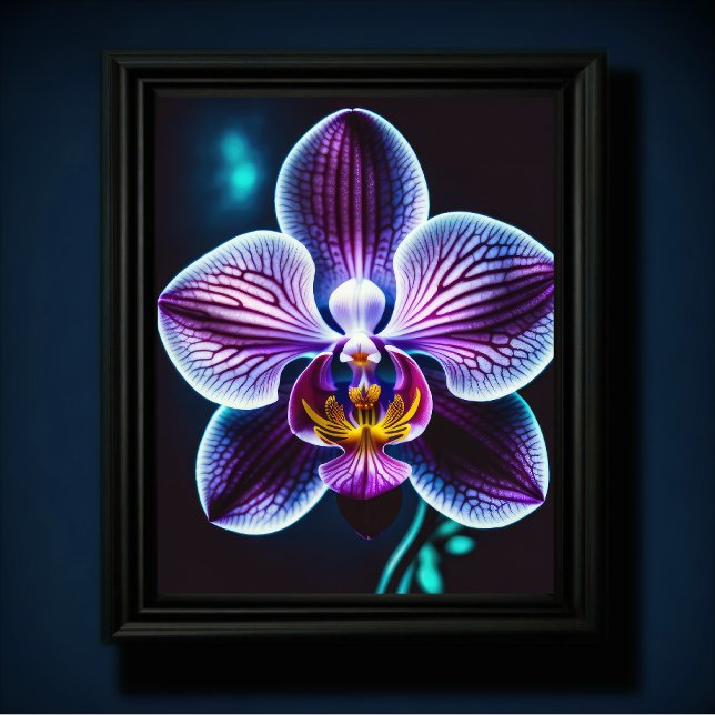 Blue Orchid Poster (Skapare uppladdad)