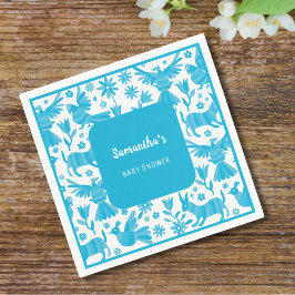 Blue Otomi babydusch Pappersservett