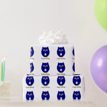Blue Owl Design Födelsedagspresent